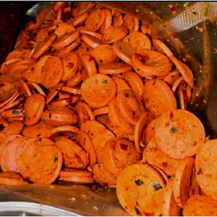 

Sosreng (Sosis Goreng ) bumbu ala basreng