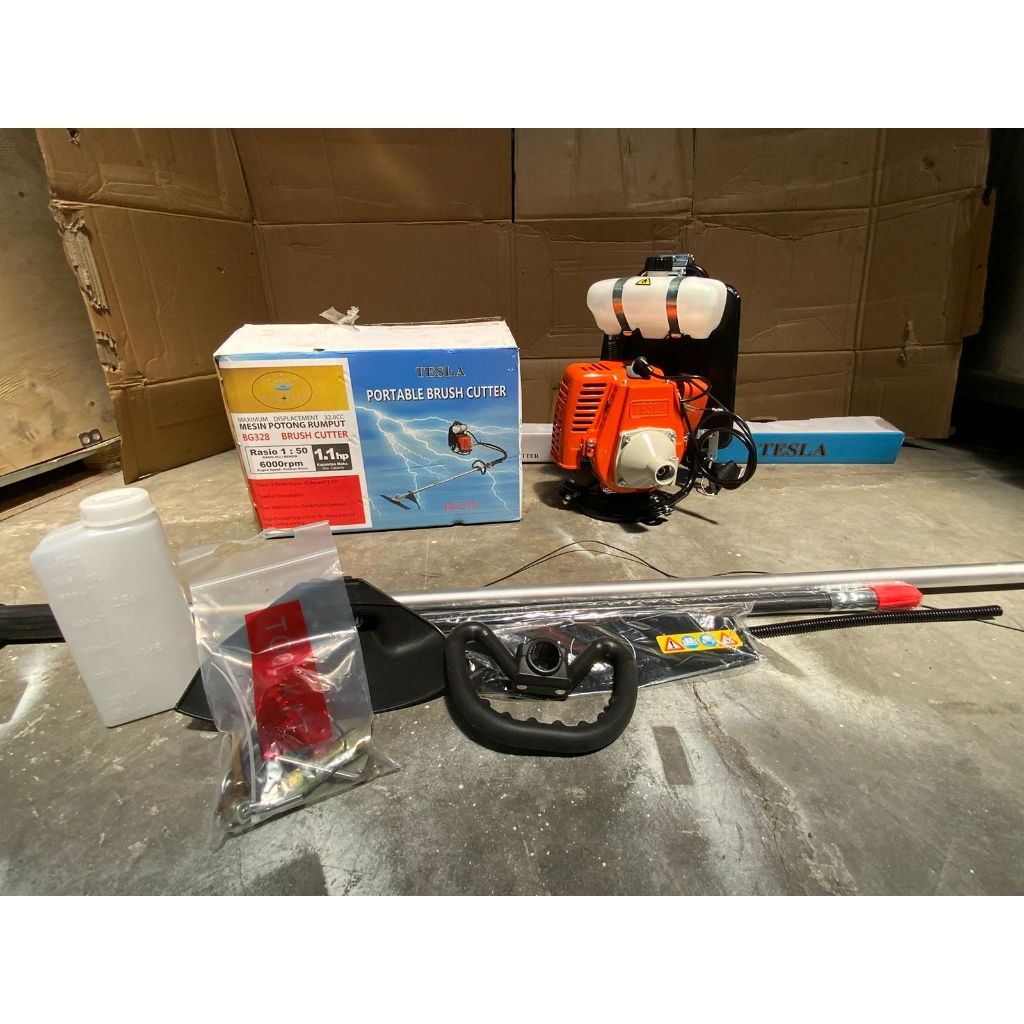 Mesin Potong Rumput BG328 Tesla