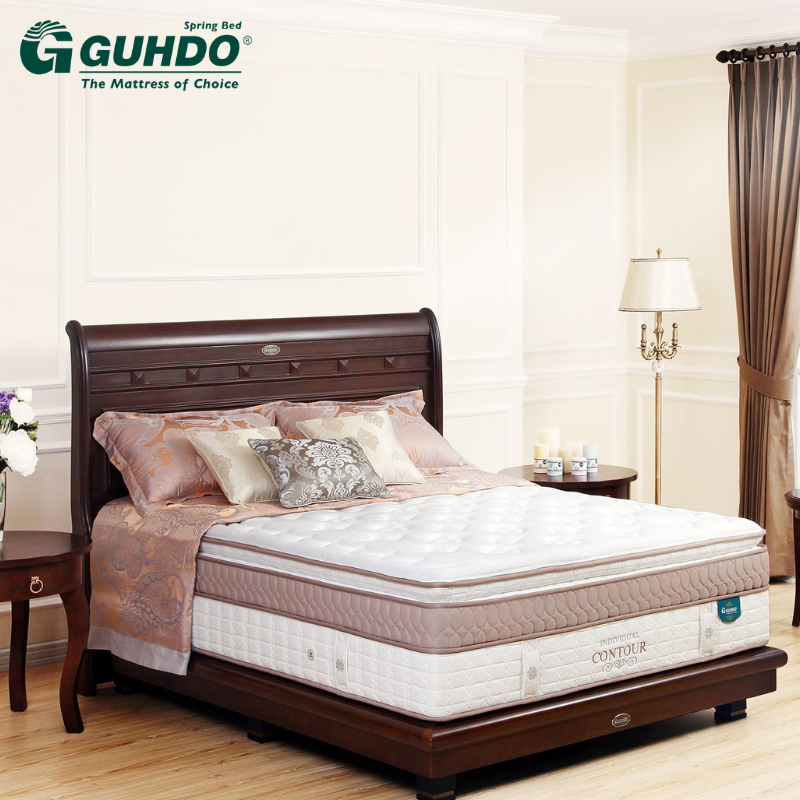 POCKET SPRING BED GUHDO Individual Contour Set Zidane Dv Victorian [Full Set]