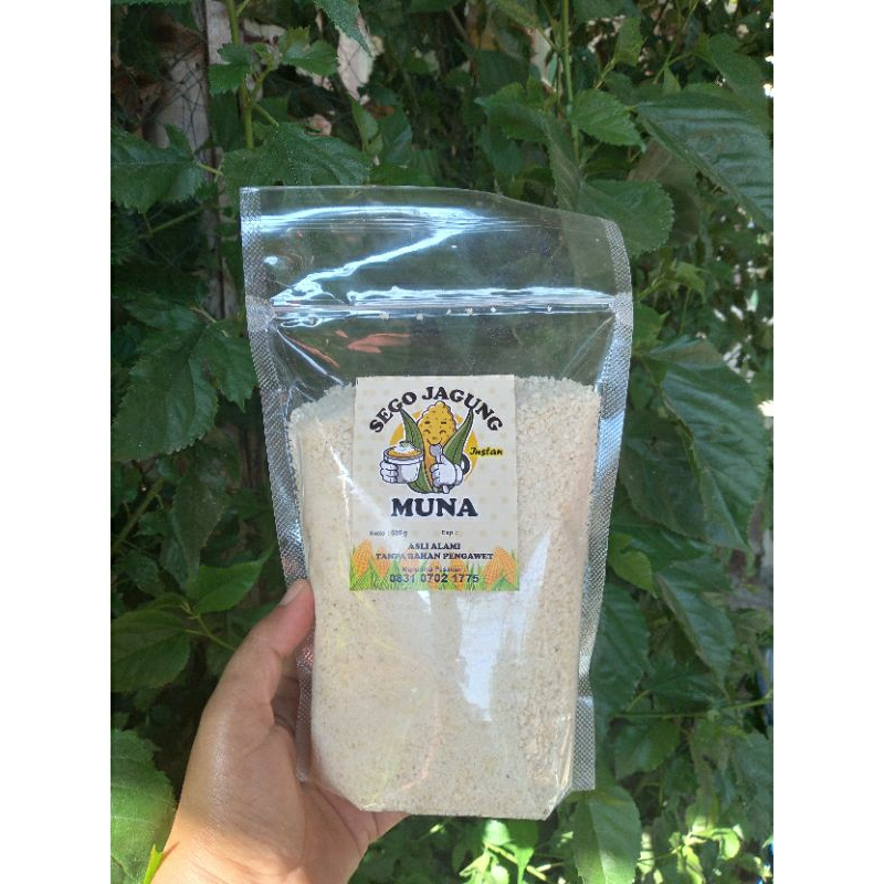 

Sego Jagung Instan MUNA