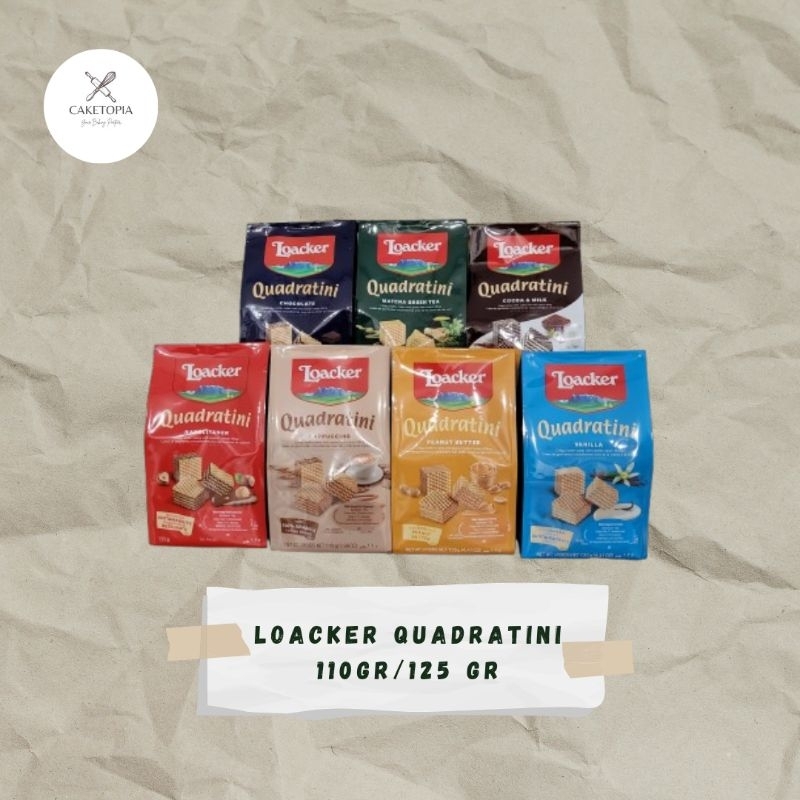 

Loacker Quadratini 110 gr/125 gr