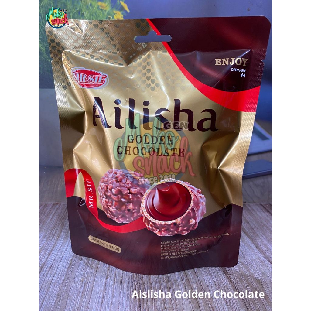 

Ailisha Golden Chocolate 60gr