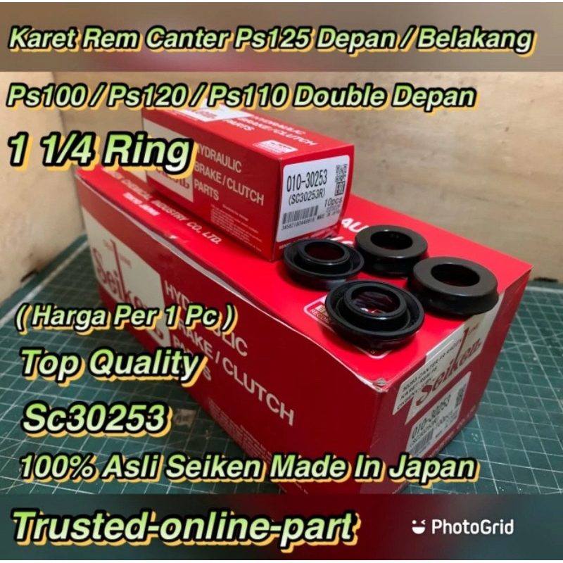 Karet Seal Rem PS Canter 125 110 100 120 Ps135 100% Asli Seiken 30253