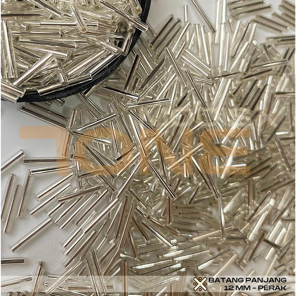 BATANG PANJANG 12mm - PERAK DAN EMAS 10 / 25 gram / 50 gram / 100 gram