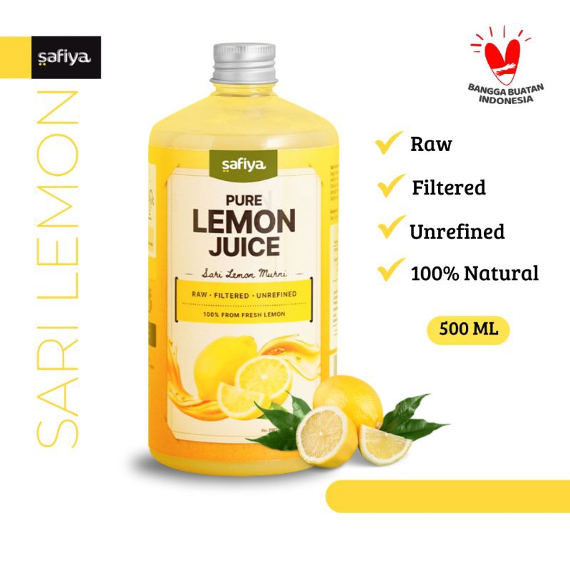 

Safiya Sari Lemon 500 ml Pure Lemon Fresh
