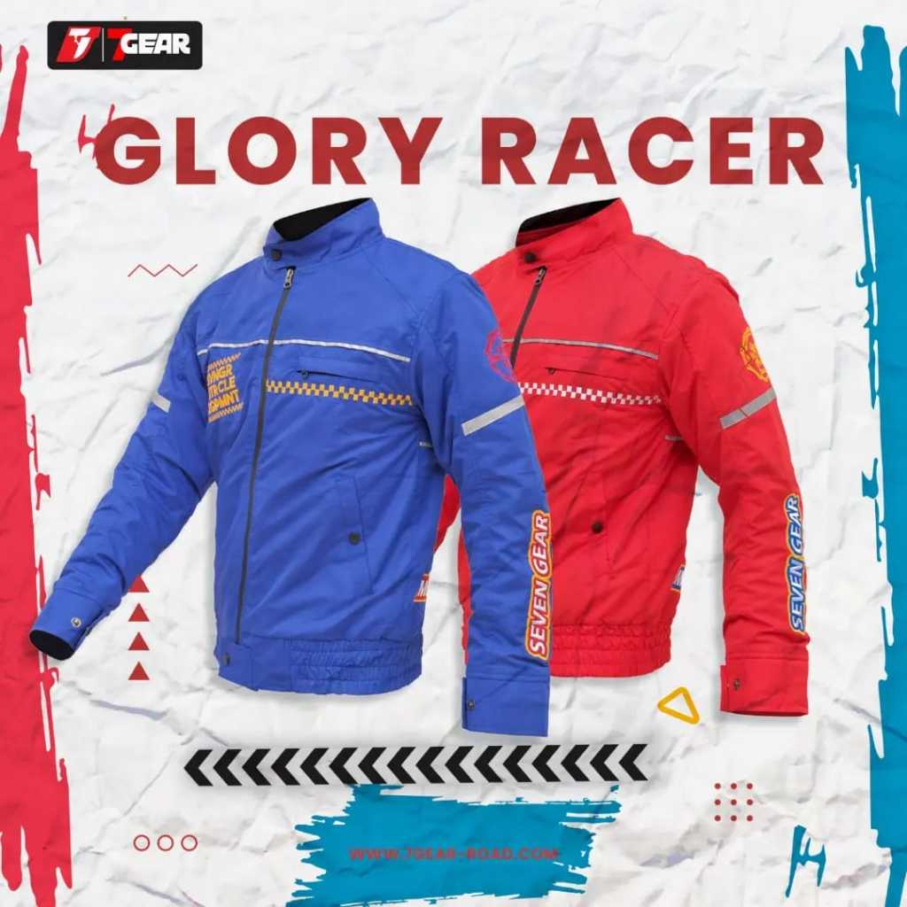 Jaket Glory Race 7Gear | Jaket Sunmori | Jaket Touring Motor Adem | Jaket Harian Motor