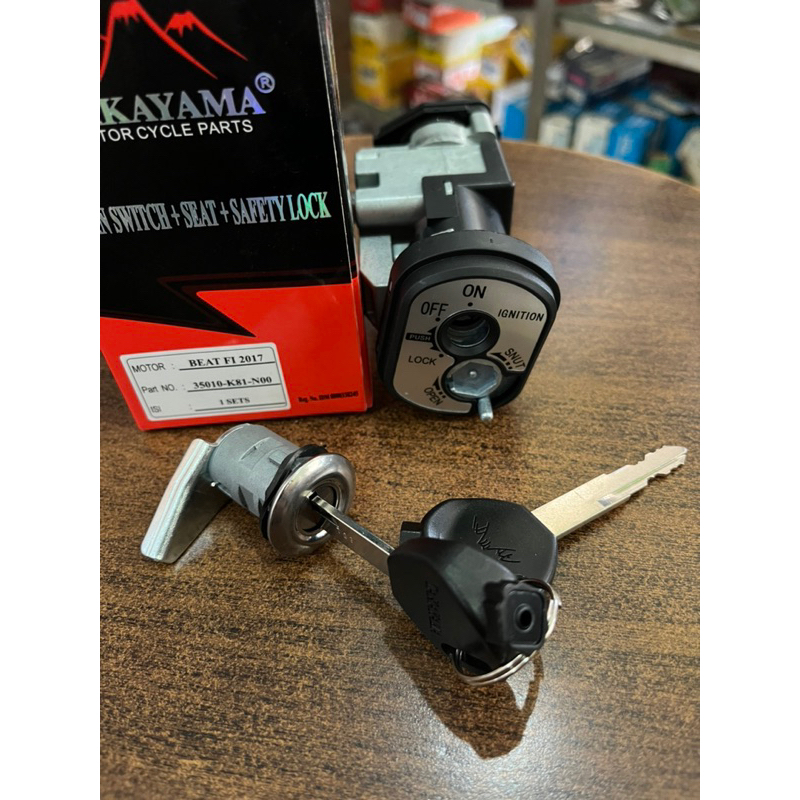 KEYSET KUNCI PENGAMAN KONTAK BEAT ESP 2016 - 2019