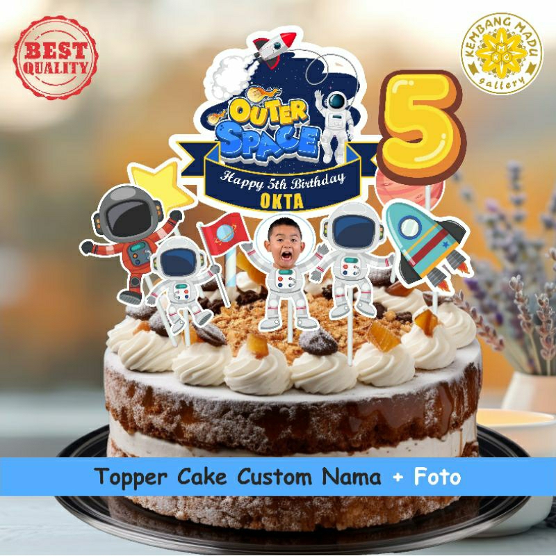 Aneka Toper Cake Karakter Custom Nama / Foto Hiasan Kue Ulang Tahun Bagian 1