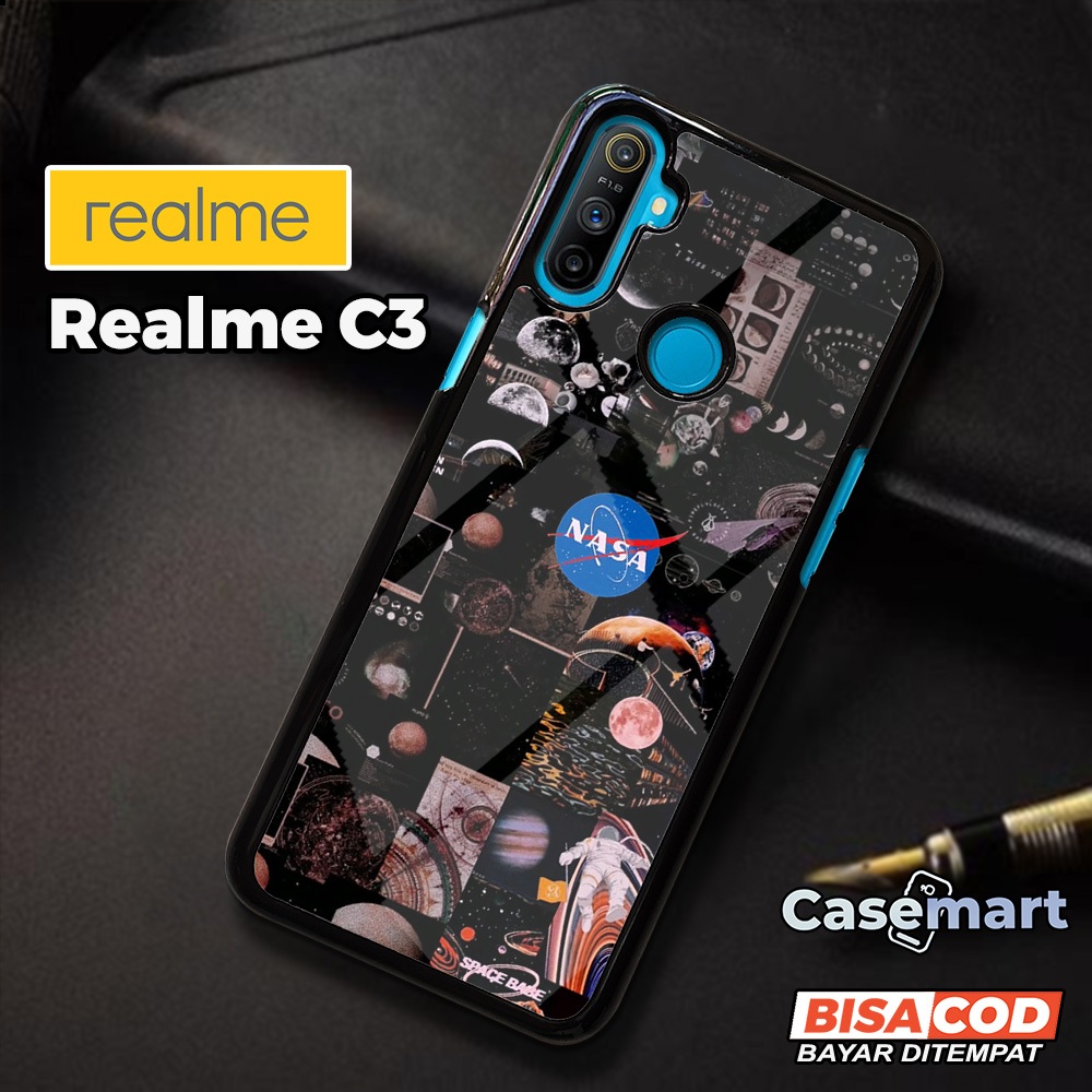 Case REALME C3 Casing REALME C3 Casemart [NASA] Case Glossy Case Aesthetic Custom Case Anime Case Hp