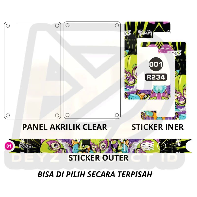 

Stiker Fulset 234 Cutting Depan Belakang Dan Stiker Samping +WB