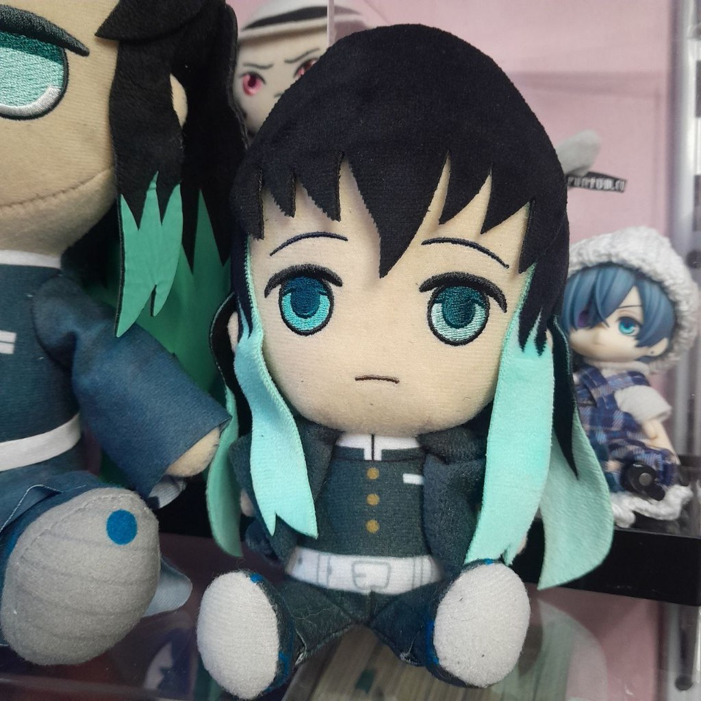Nuigurumi Chibi Plush Muichiro Tokito Demon Slayer Kimetsu No Yaiba Boneka Mui Bulir Chibigurumi Ani