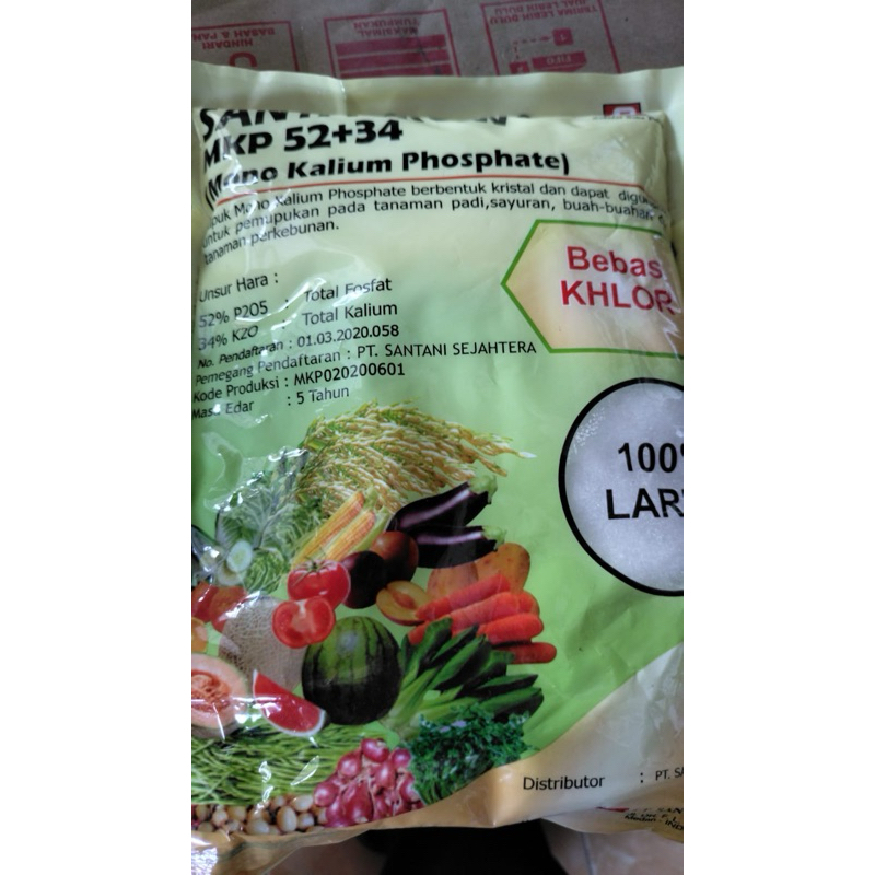 Pupuk MKP SANTAGROW (1kg.) - Santani
