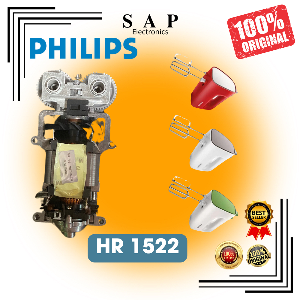 Mesin Dinamo Mixer Philips HR 1522 ORIGINAL
