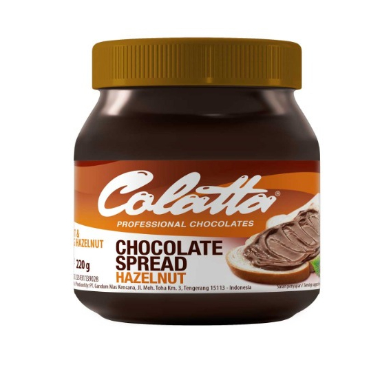 

COLATTA CHOCOLATE SPREAD HAZELNUT BTL 220 GR