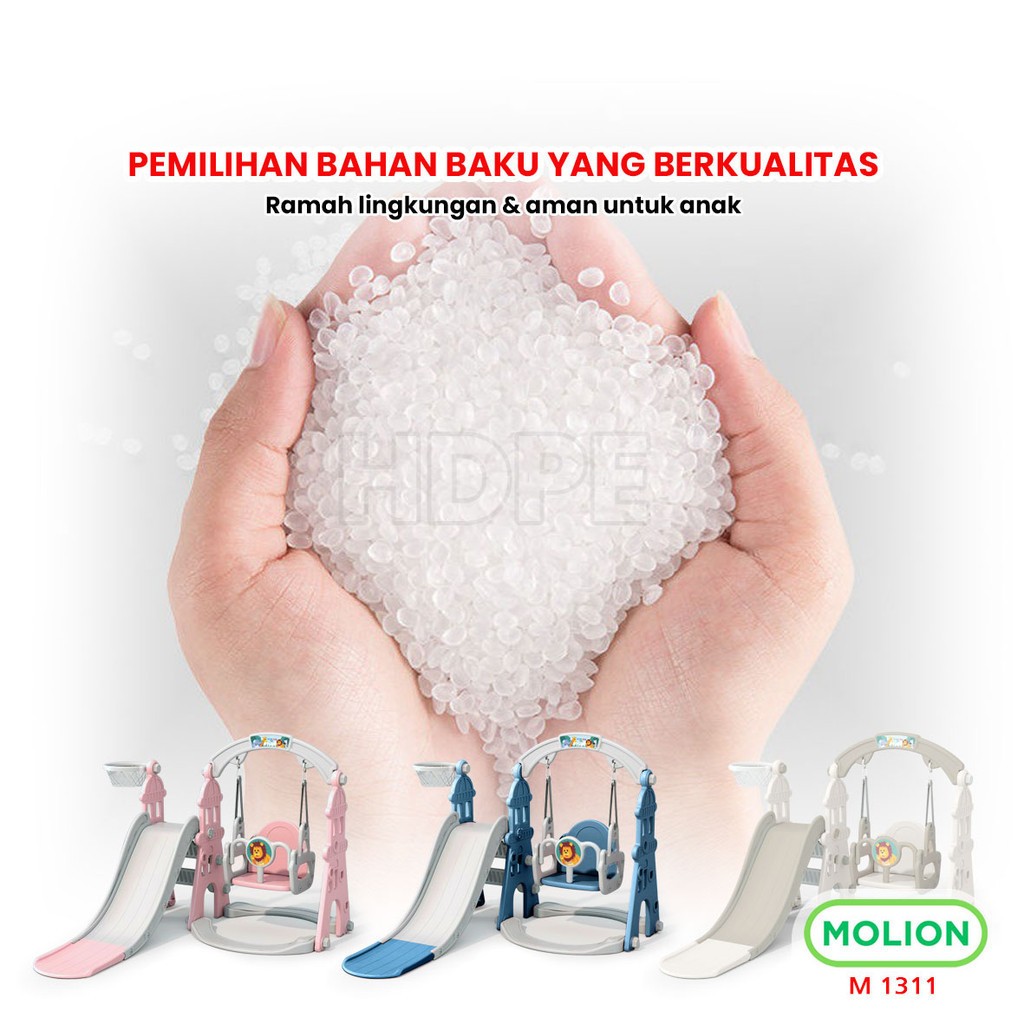 New 5In1 Perosotan Anak Premium Dilengkapi Ayunan Seluncuran Anak / Mainan Sni Prosotan Ayun