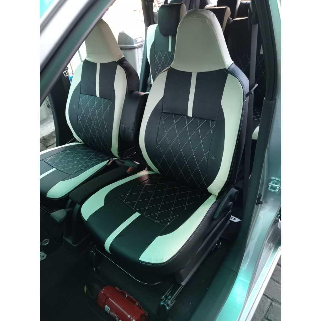 SARUNG JOK MOBIL 3 BARIS CALYA/SIGRA BAHAN FORCE ORIGINAL