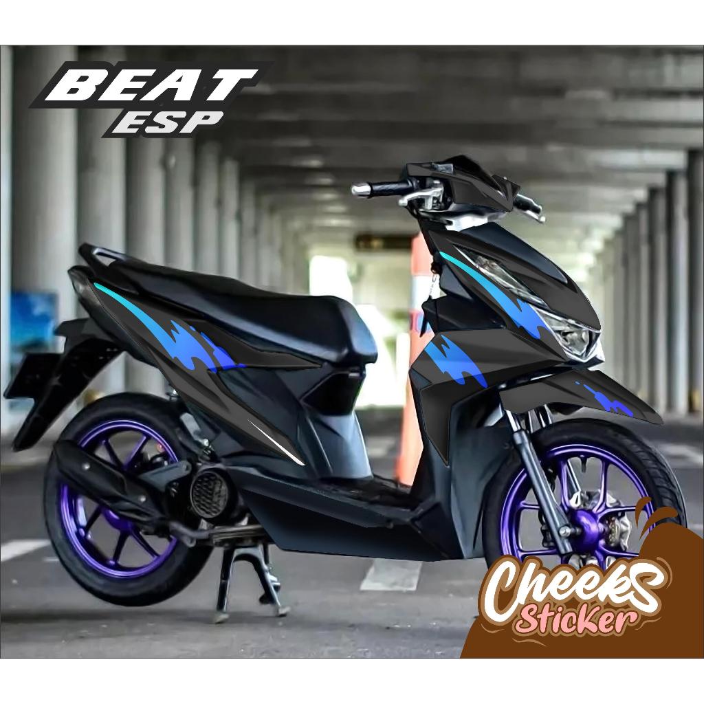 CS89 STIKER DECAL BEAT ESP - STIKER DECAL BEAT ESP MOTIF GRAPIC
