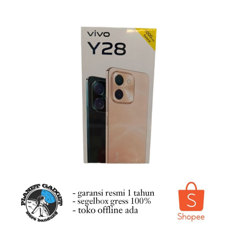 VIVO Y28 8/128GB 8/256GB BATRAI AWET 6000MAH SEGELBOX GARANSI RESMI