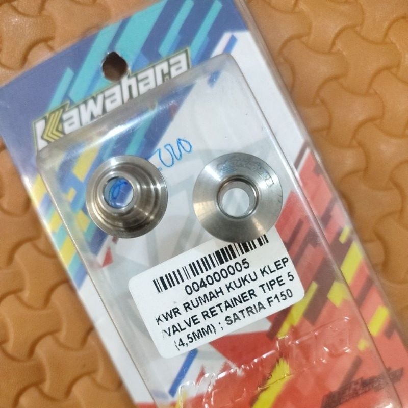 retainer klep kawahara topi klep type tipe 5 batang 4,5 satria fu 4.5 - rumah kuku klep