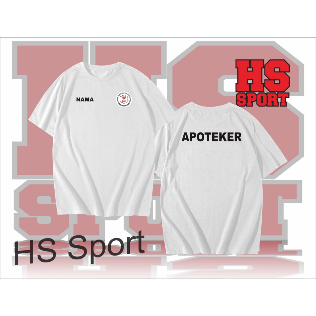 BAJU APOTIK - KAOS APOTEKER - BAJU APOTEKER - KAOS APOTIK - APOTEK