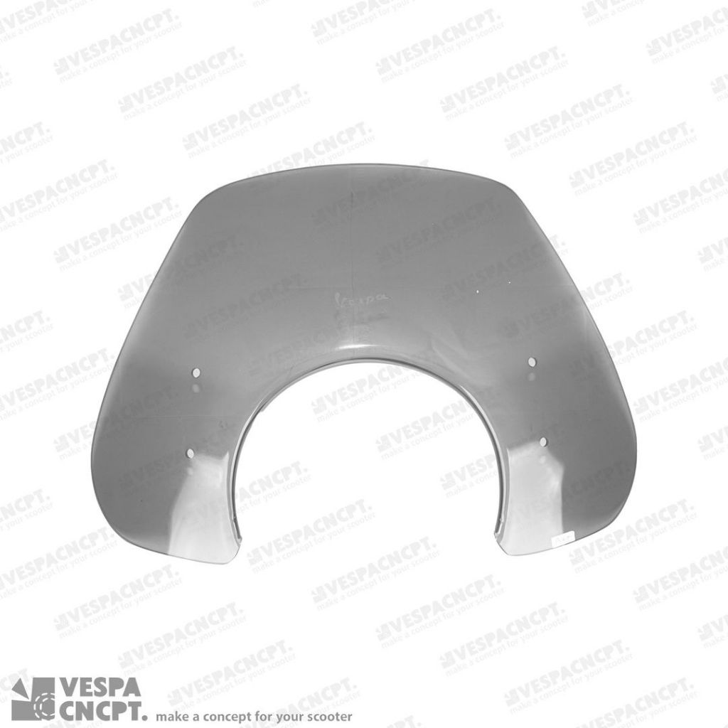 Flyscreen Windshield Smoke Vespa Gts Gtl 3v Iget Abs 150cc 300cc