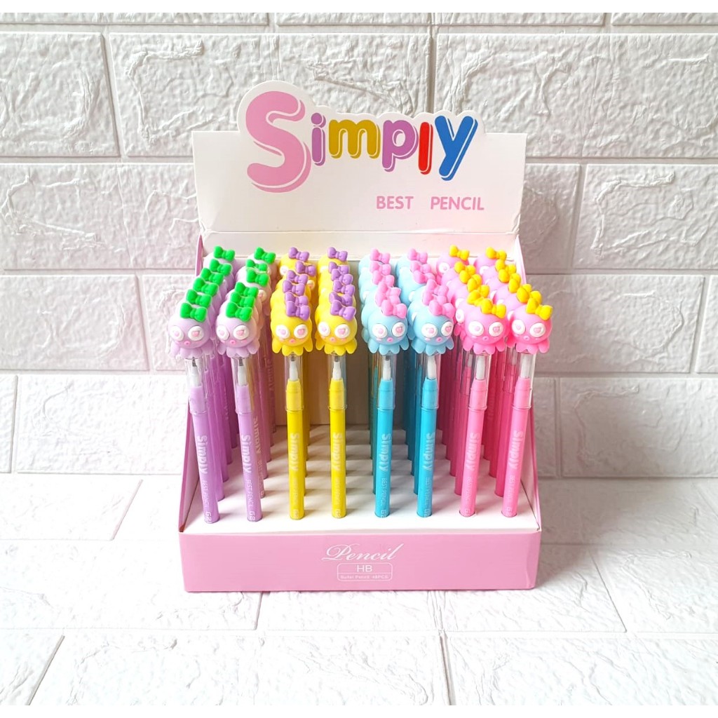 

(Dapat 4 PC) Pensil Bensia OCTOPUS / Pensil Susun Sambung