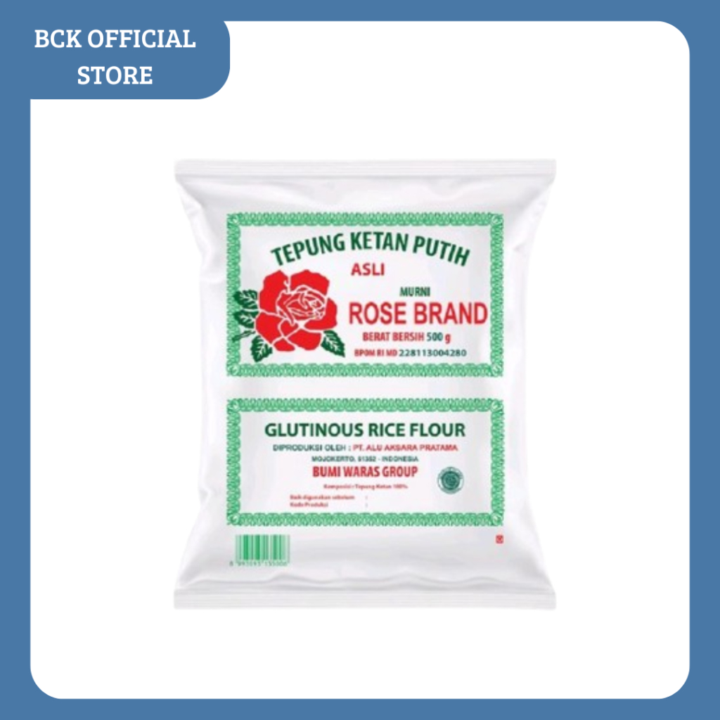 

Tepung Ketan Rosebrand 500gr (pcs)