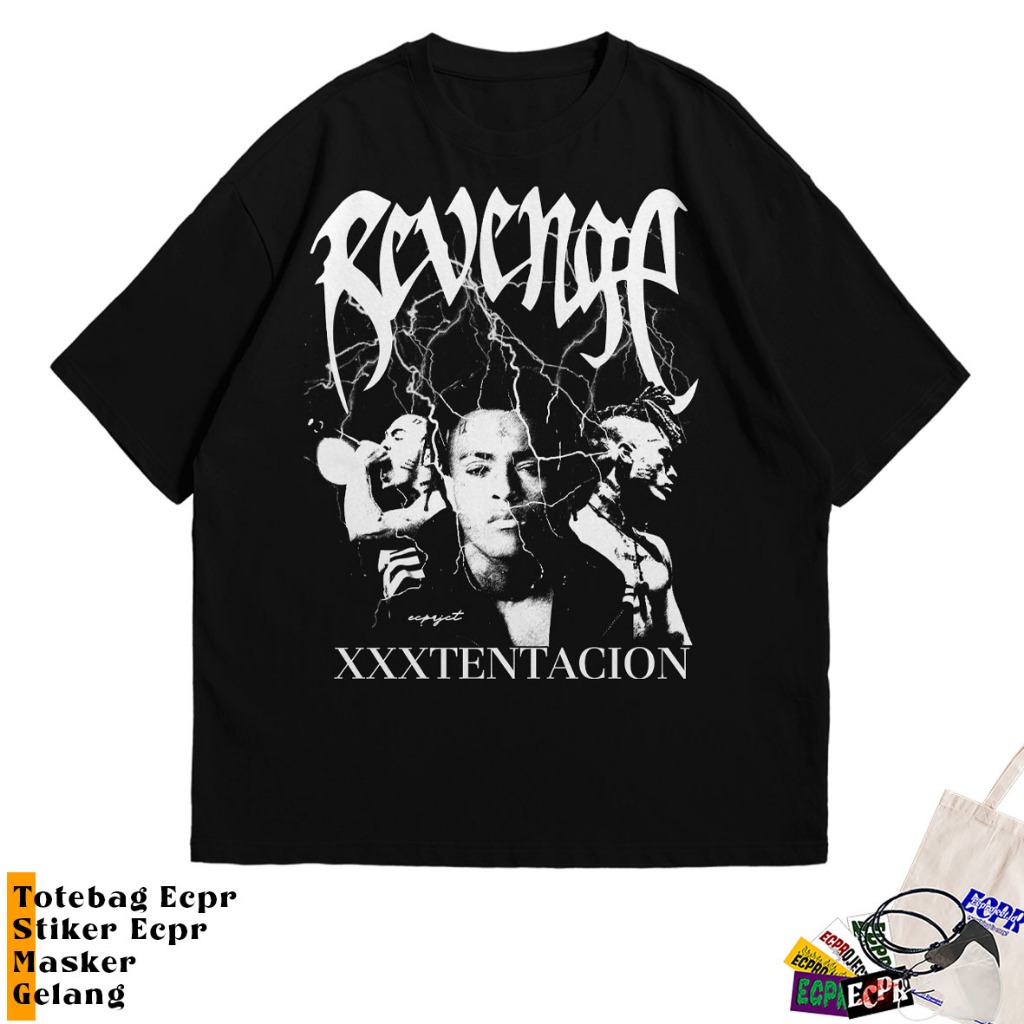 [POSTER VERSION] KAOS REVENGE XXXTENTACION - OVERSIZE COTTON COMBED