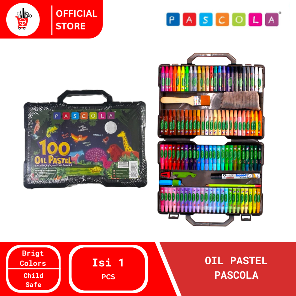 

Oil Pastel | Krayon | Crayon PASCOLA 100 Warna (1 PCS)