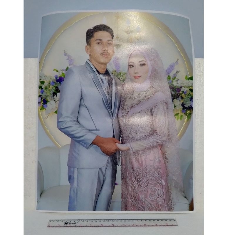 Cetak Foto 16 R (40 x 50 Cm) Doff Photo Paper.