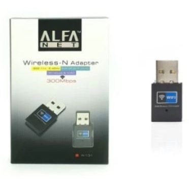 USB WIFI ALFA W131 / WIRELESS N-ADAPTER 802.11N 2.4 GHZ W131