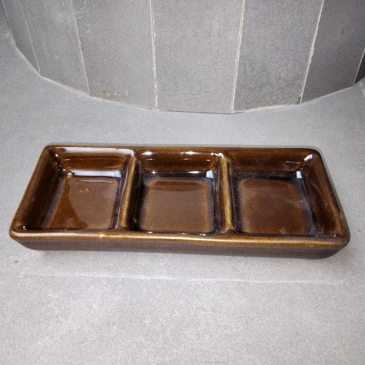 Triple Dish Agung Keramik