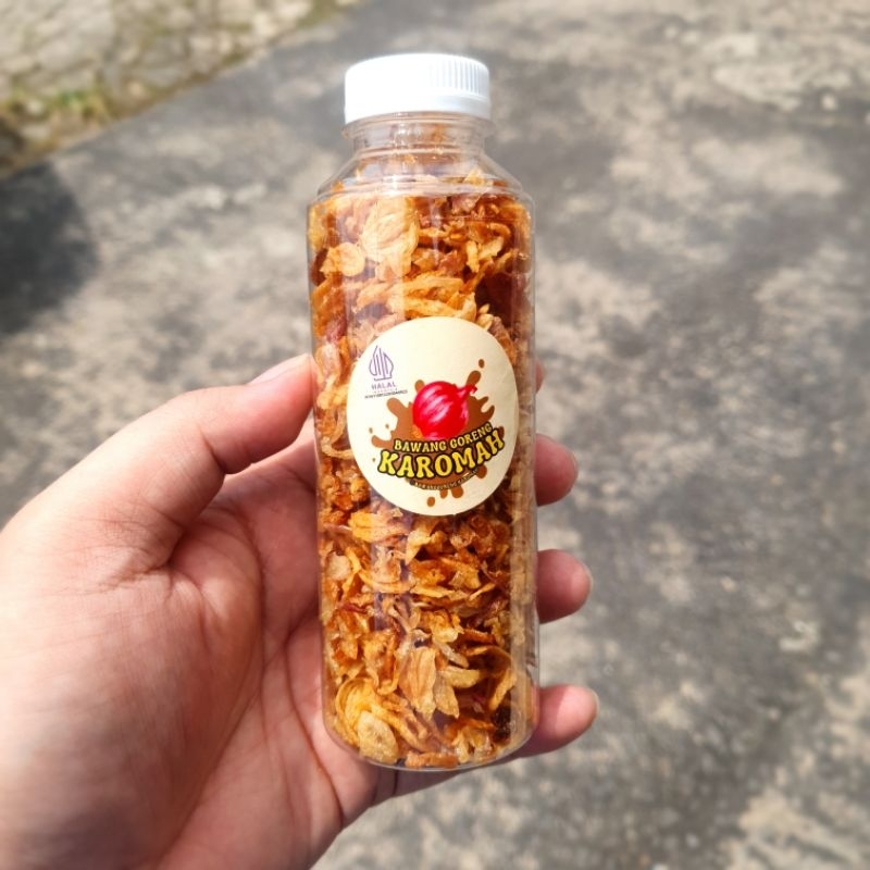

Bawang Goreng Premium Bersertifikat HALAL botolan