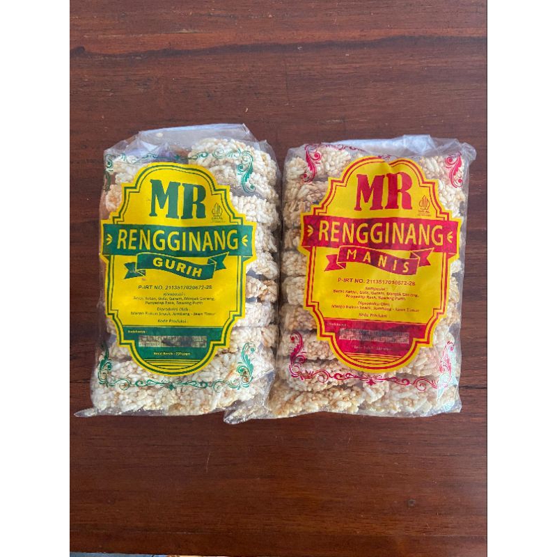 

rangginang gurih manis nurmajayasnack