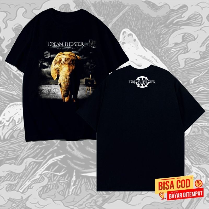 kaos pendek band metal DREAM THEATER terbaru original distro - kaos pendek METAL DREAM THEATER band 