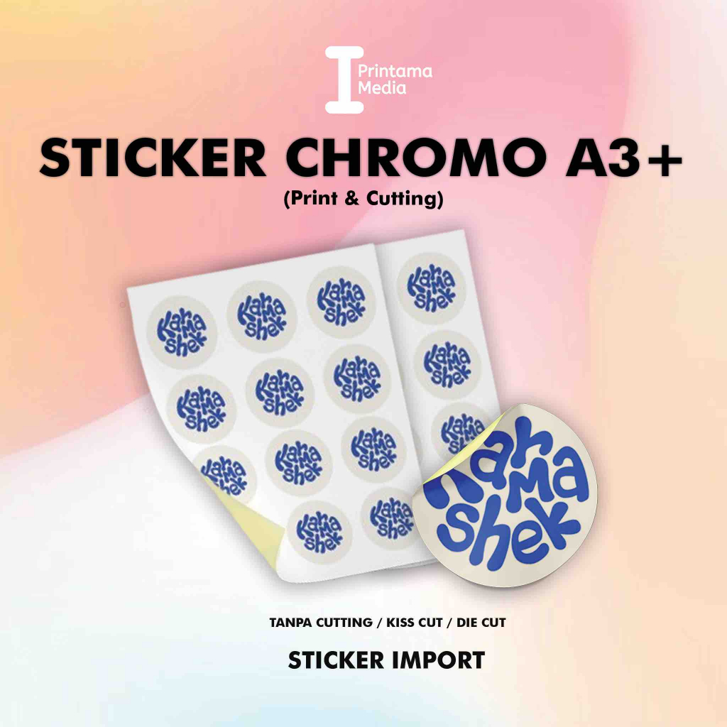 

Cetak Stiker A3+ Bahan Import | Cetak Stiker Label | Cetak Stiker Chromo