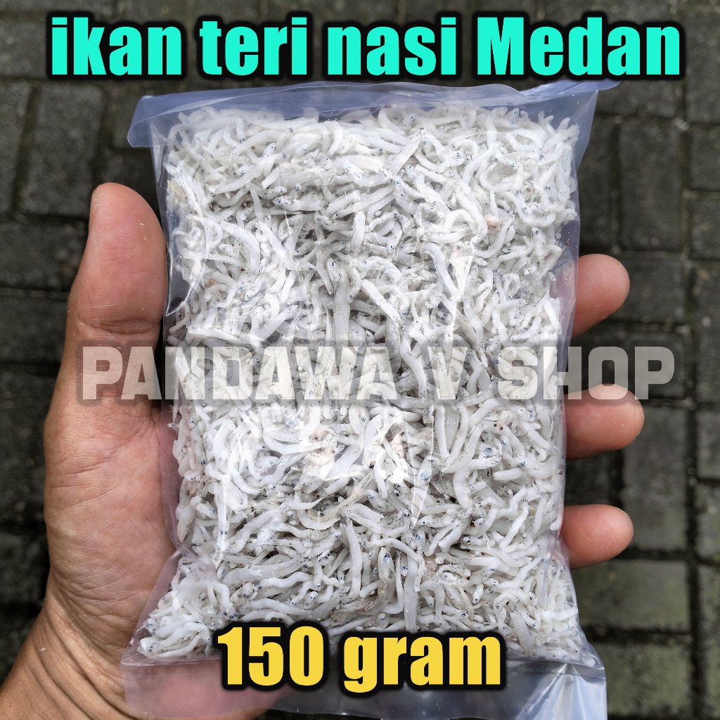 

Ikan Teri Nasi Medan 150gram