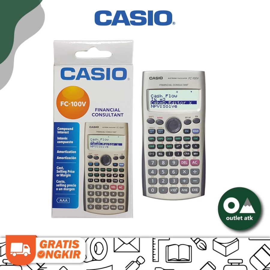 

Casio FC-100V Financial Calculator