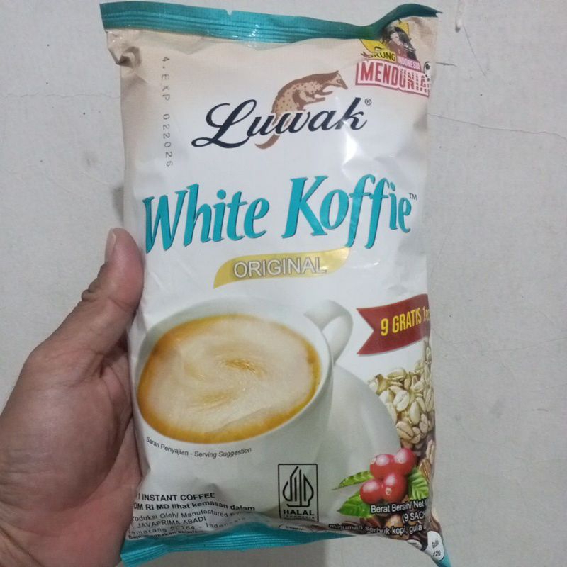 

LUWAK WHITE KOFFIE ISI 10