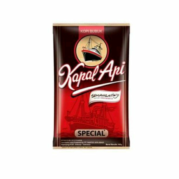 

<<SS>> KOPI HITAM BUBUK KAPAL API SPPESIAL 155 GR