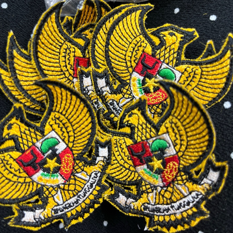 Bordiran Garuda Pancasila (Bisa Custom)