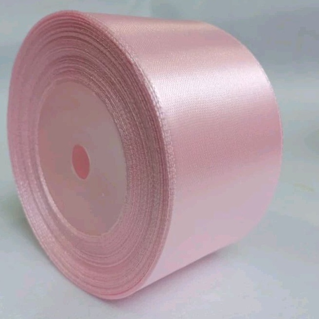 

CEPAT Pita satin pink baby 15 inch 4 cm Per roll
