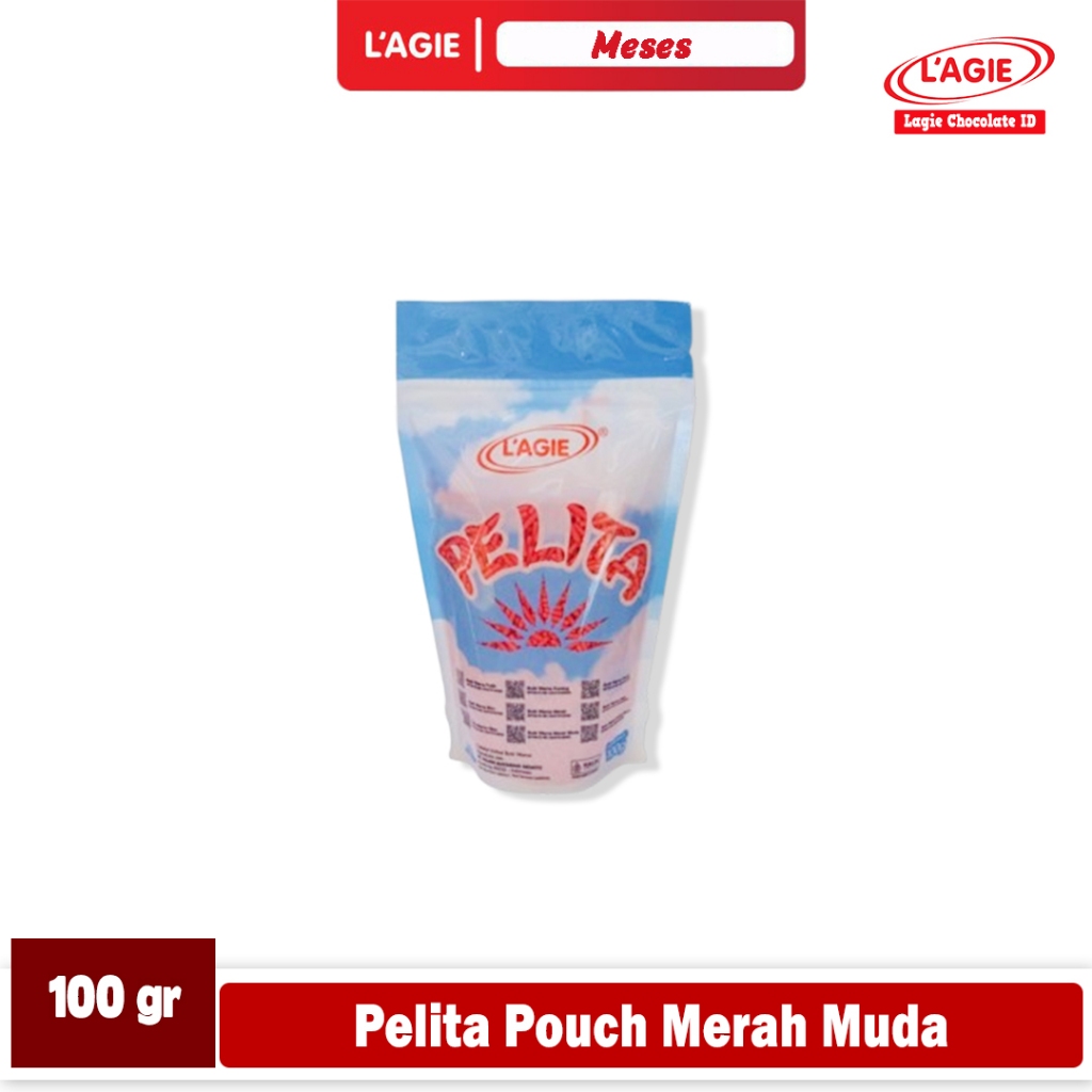 

LAGIE MESES PELITA POUCH MERAH MUDA 100GRAM