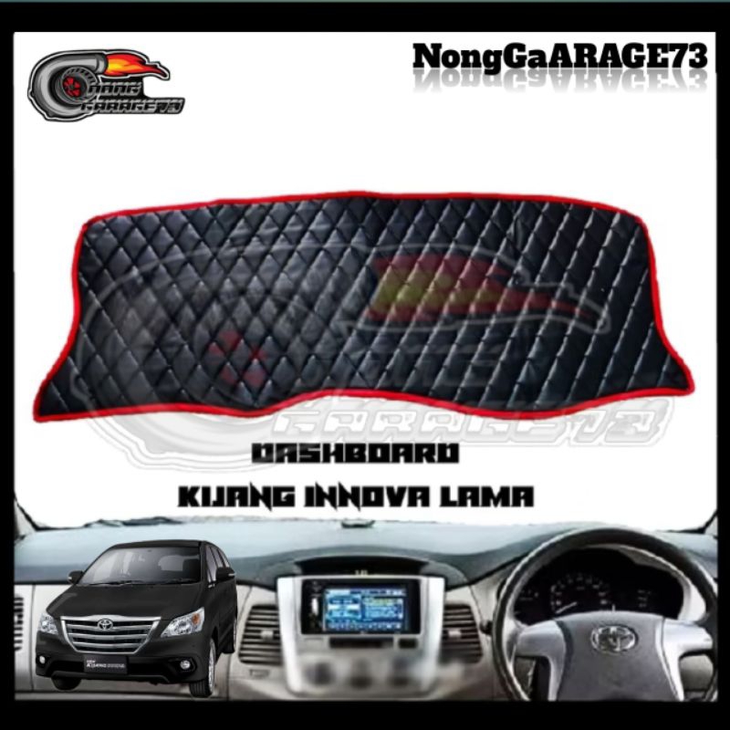 Alas / Cover Dashboard Kulit Sintetis KIJANG INNOVA LAMA (2004-2015) Motif Wajik