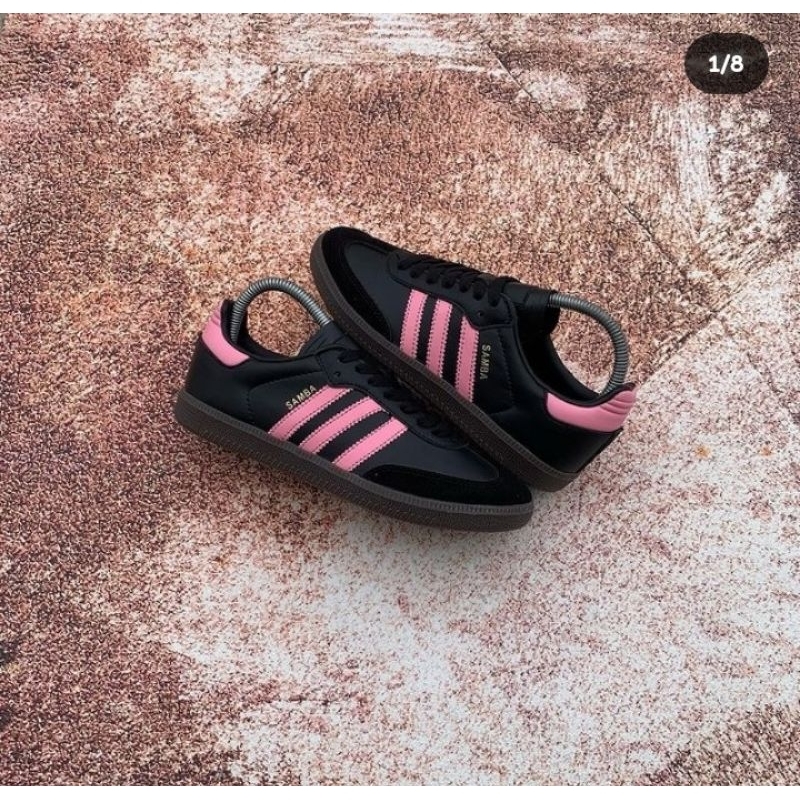 Adidas Samba Pink Black