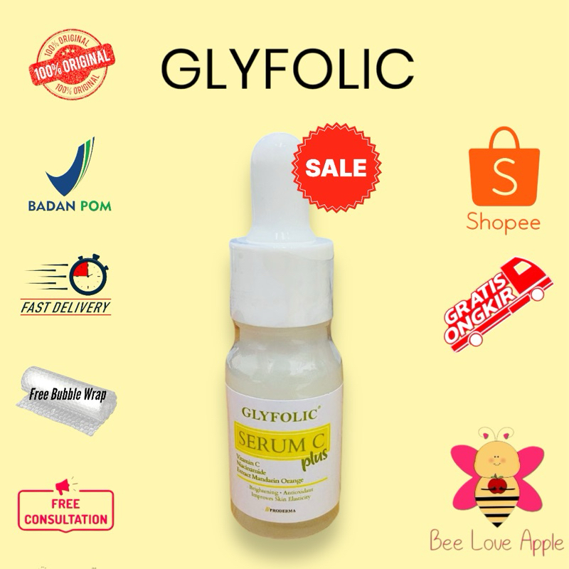 Glyfolic Serum C Plus Original - Serum Vit C Glyfolic