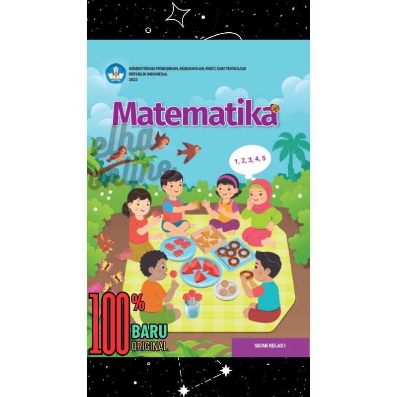 Buku Paket Matematika Kelas 1 SD/MI Kurikulum Merdeka