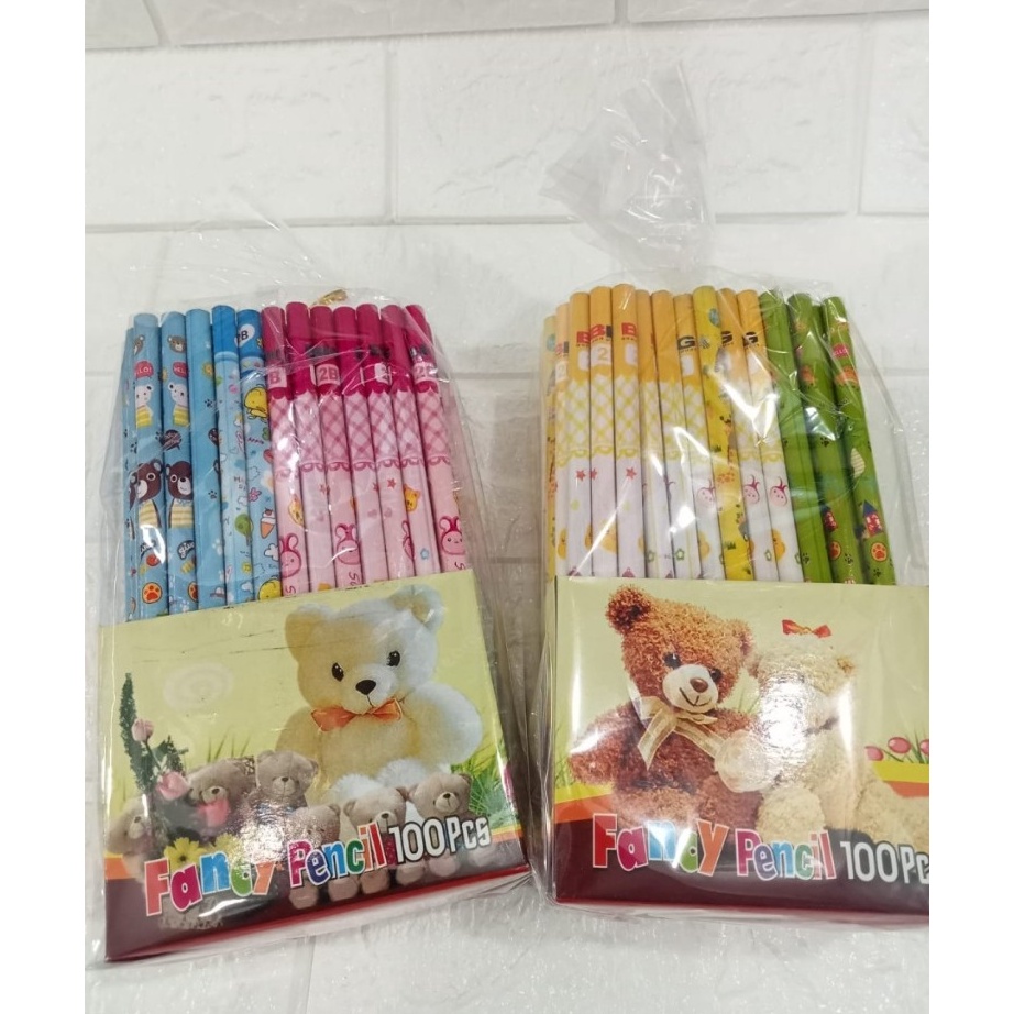 

CEPAT PENSIL 2b fanci isi 1 pcs pensil kayu karakter
