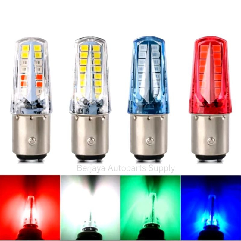 lampu stop rem motor universal 32 Led running lampu rem kedip piramida 32 mata led