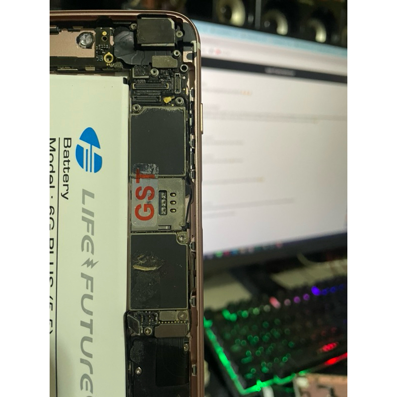 mainboard iphone 6s plus, bypass cell all operator normal, mesin,motherboard